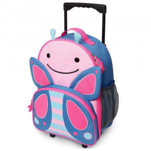 Zoo Luggage Kids Rolling Luggage Butterfly - Image 1