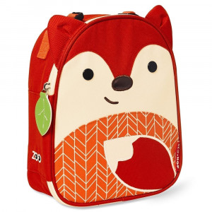 Zoo Lunchie Insulated Kids Lunch Bag Fox