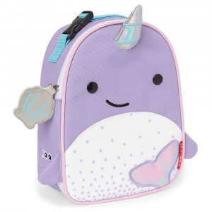 Zoo Lunchie Insulated Kids Lunch Bag Narwhal