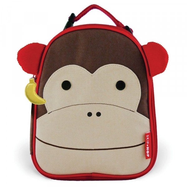 Zoo Lunchie Insulated Kids Lunch Bag Dog Monkey 1 02 zoo lunchie monkey 212103 2700 - HTUK Gifts