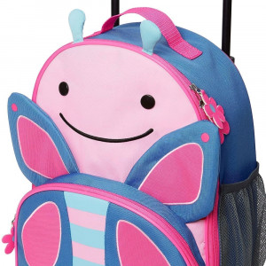 Zoo Luggage Kids Rolling Luggage Butterfly - Image 4