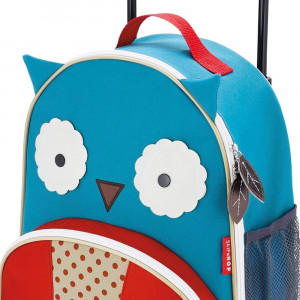Zoo Luggage Kids Rolling Luggage Owl - Image 3