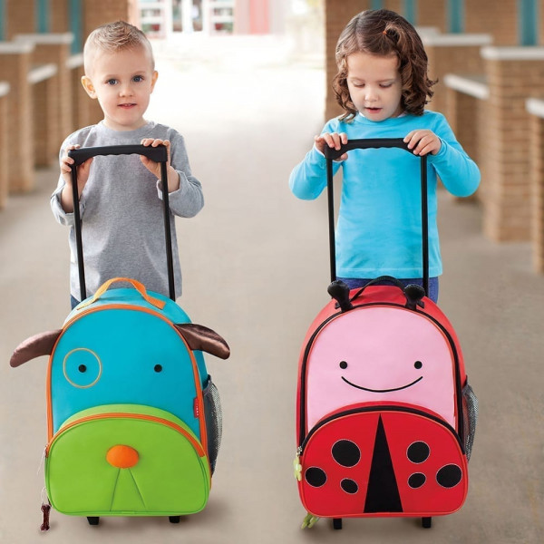 Zoo Luggage Kids Rolling Luggage Ladybug 4 05 zoo kids rolling luggage ladybug 212310 2700 - HTUK Gifts