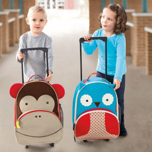 Zoo Luggage Kids Rolling Luggage Owl - Image 4