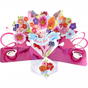 Flower Burst 3D Pop Up Card