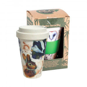 Wildlife Bamboo Travel Mug