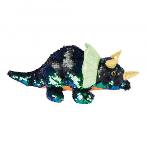 Sequin Triceratops Large