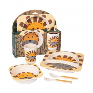 Lion Bamboo Dinner Set