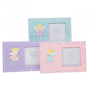Glitter Fairy Photo Frame 3x3 Set Of 3