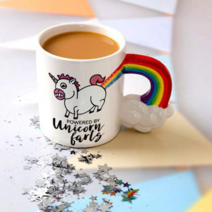 Unicorn Farts Coffee Mug 5 Unicorn Farts Coffee Mug - Image 2