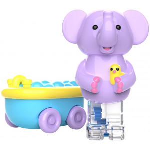 Zoomigos Elephant with Bath Tub Zoomer