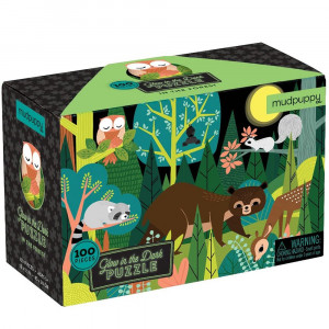 Glow In The Dark Kids Jigsaw Puzzle - In The Forest