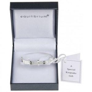 Silver Plated Christening Bangle