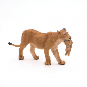 Papo Lioness with Cub Wild Animal Kingdom Figurine