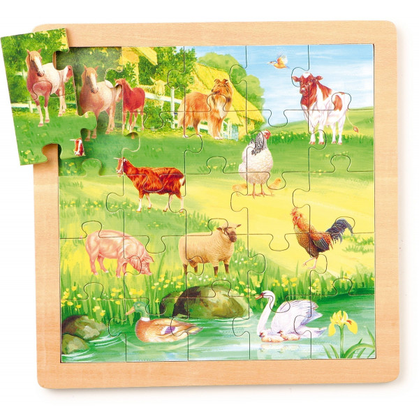Framed Puzzle - Animal 1 7288 Puzzle Tiere2 - HTUK Gifts
