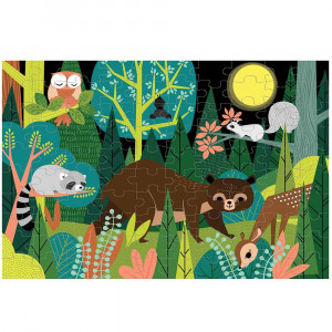 Glow In The Dark Kids Jigsaw Puzzle - In The Forest 4 Glow In The Dark Kids Jigsaw Puzzle - In The Forest - Image 2