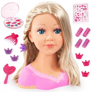 Charlene Super Model Styling Head with Hair Accessories and Make-Up