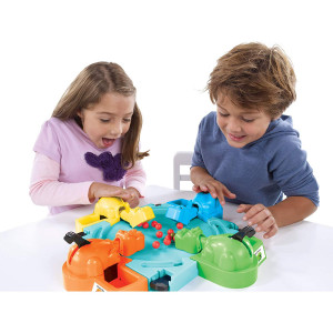 Hasbro Gaming Elefun & Friends Hungry Hungry Hippos Game - Image 3