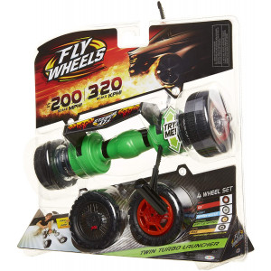 Fly Wheels - Green Twin Turbo Launcher 3 Fly Wheels - Green Twin Turbo Launcher - Image 2