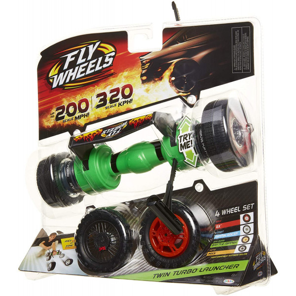 Fly Wheels - Green Twin Turbo Launcher 1 81RnIfRn5GL. AC SL1500 - HTUK Gifts