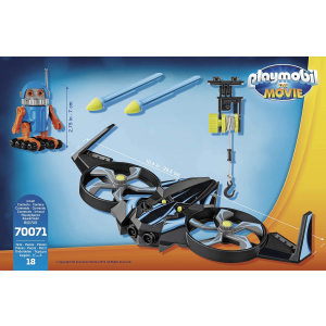 Playmobil The Movie - Robotitron with Drone 5 Playmobil The Movie - Robotitron with Drone - Image 2