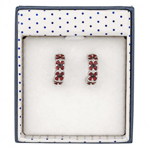 Poppy Half Moon Earrings