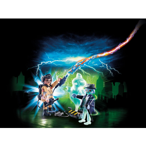 Playmobil Ghostbusters Spengler with Ghost - Image 4