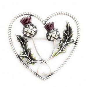 Vibrant Thistle Brooch 3 Vibrant Thistle Brooch - Image 2