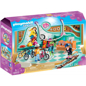 Playmobil City Life Bike & Skate Shop with Ramp