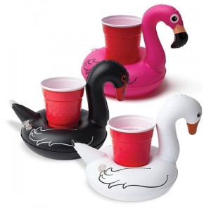 Tropical Birds Beverage Boats 3 Pack 4 Tropical Birds Beverage Boats 3 Pack - Image 1