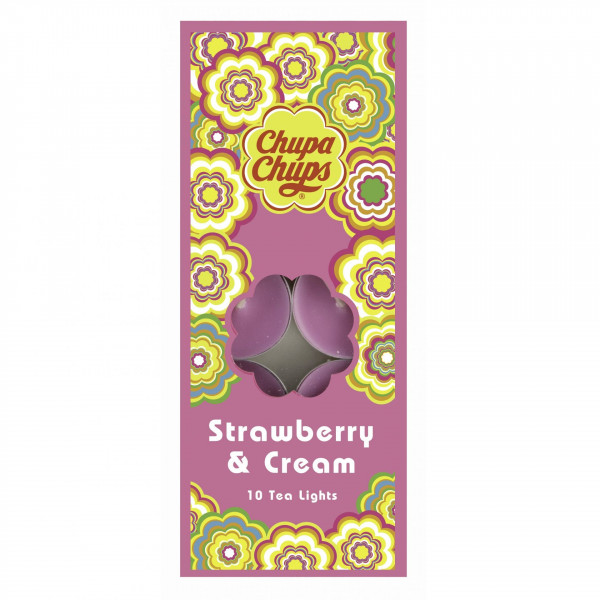 Chupa-Chups-10pk-Tea-Lights-Strawberry-Cream-45462-1.jpg Chupa Chups 10pk Tea Lights Strawberry Cream 45462 1 - HTUK Gifts