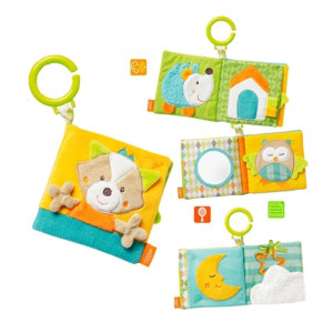 Fehn Sleeping Forest Soft Picture Book Fox - Image 1