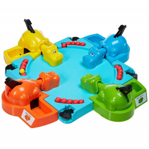 Hasbro Gaming Elefun & Friends Hungry Hungry Hippos Game - Image 4