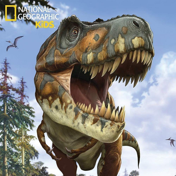 National Geographic Kids Super Tyrannosaurus Rex 3D Puzzle 150 Piece 222 - HTUK Gifts