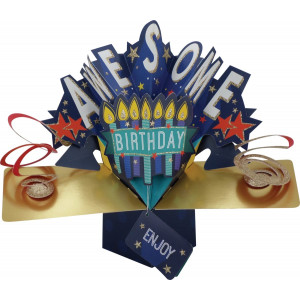 Awesome 3D Pop Up Birthday Card