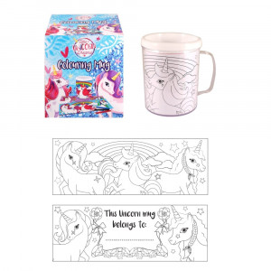 Unicorn Colouring Mug