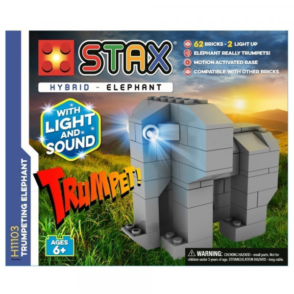 Stax Hybrid Trumpeting Elephant hhy - HTUK Gifts