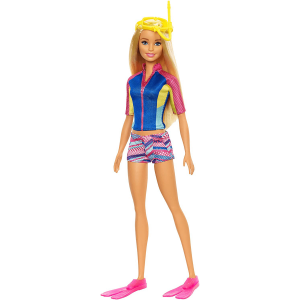 Barbie Dolphin Magic Snorkel Fun Friends Doll