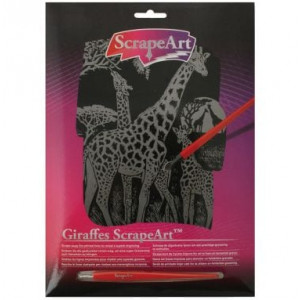 Giraffe ScrapeArt
