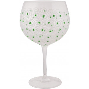 Sunny By Sue Gin Glass Glitter & Green Whirl - Image 3