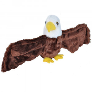 Wild Republic Huggers Bald Eagle Slap Bracelet Soft Toy