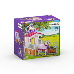 Schleich Horse Stall with Lusitano Mare