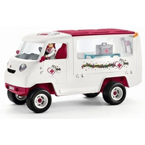 Schleich Mobile Vet with Hanoverian Foal 9 Schleich Mobile Vet with Hanoverian Foal - Image 5