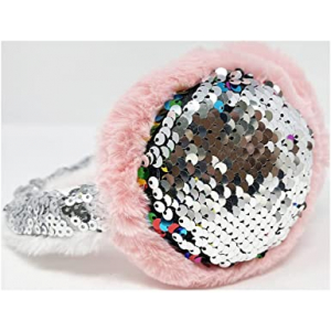 Girls In Plush Sequins Earmuffs 5 Girls In Plush Sequins Earmuffs - Image 2