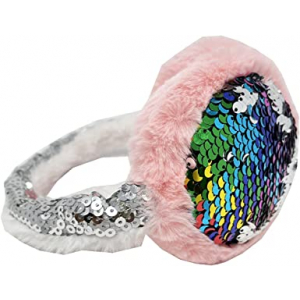 Girls In Plush Sequins Earmuffs 7 Girls In Plush Sequins Earmuffs - Image 4
