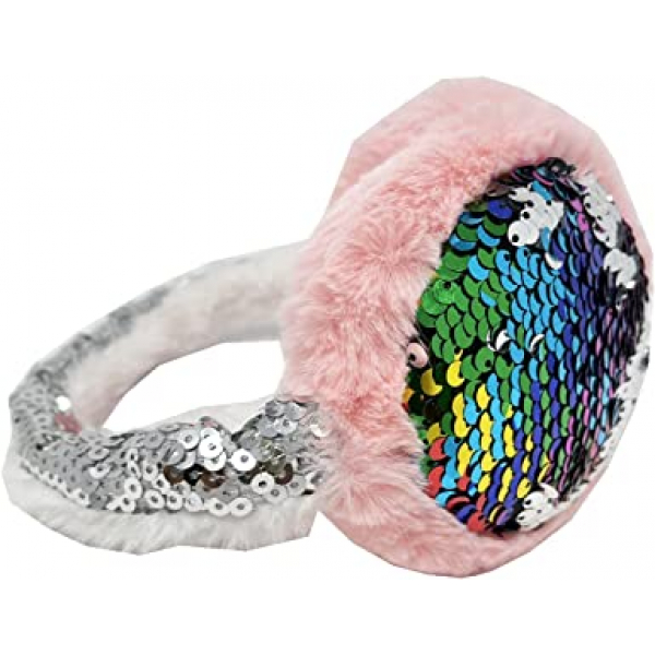 Girls In Plush Sequins Earmuffs 3 717SA4g1ZBS. AC SX385. SX. UX. SY. UY - HTUK Gifts