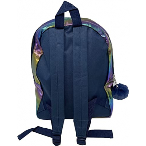 Blue And Purple Metallic Star Backpack - Image 4
