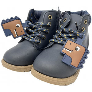 Boys Dino Ankle Boots (Sizes 5-10)