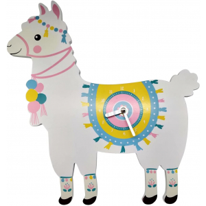 Llama Shaped Hanging Wall Clock