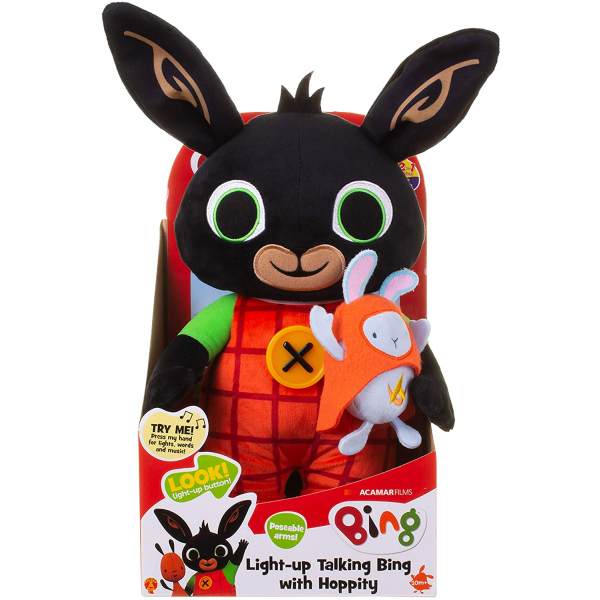 Light Up Talking Bing Soft Toy 3 818ZZ AEtYL. AC SL1500 - HTUK Gifts
